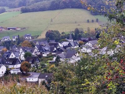 Blick auf Bödefeld.