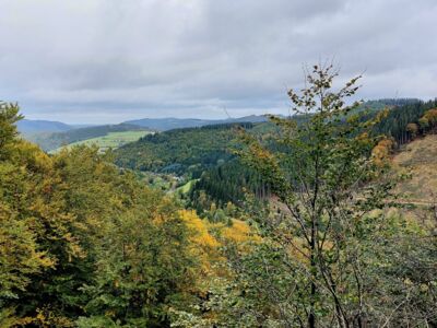 Aussicht ins Tal